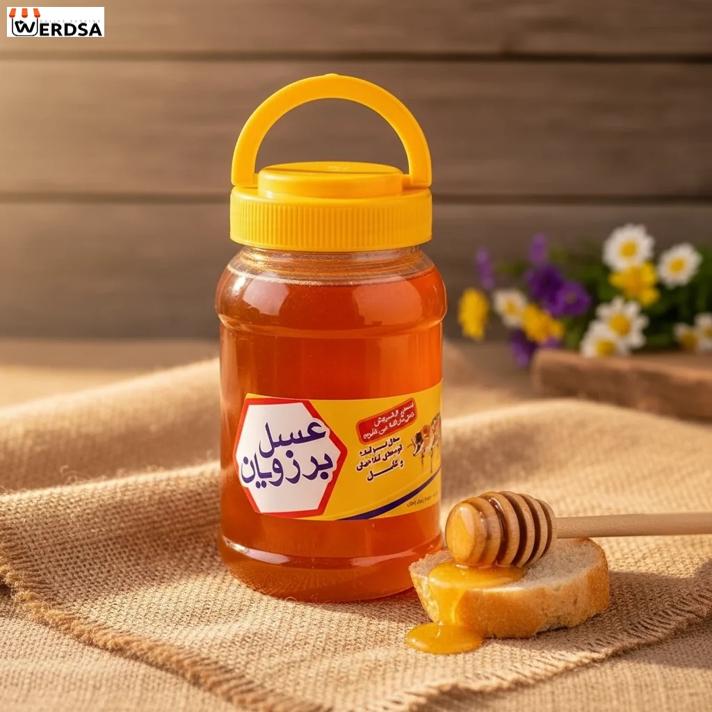 عسل خارشتر 2 کیلویی موم دار